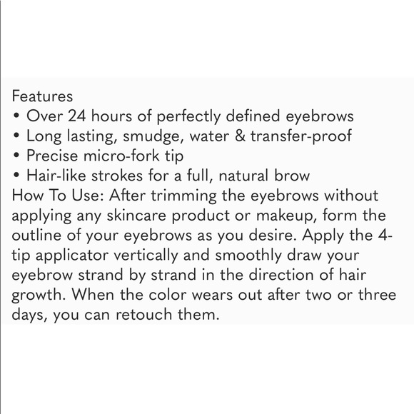 NEW #01 Dk. Blonde Tattoo EyeBrow MicroBlading Pen - Picture 10 of 12